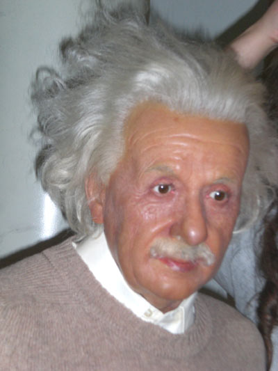 Альберт Ейнштейн, музей мадам Тюссо у Нью-Йорку